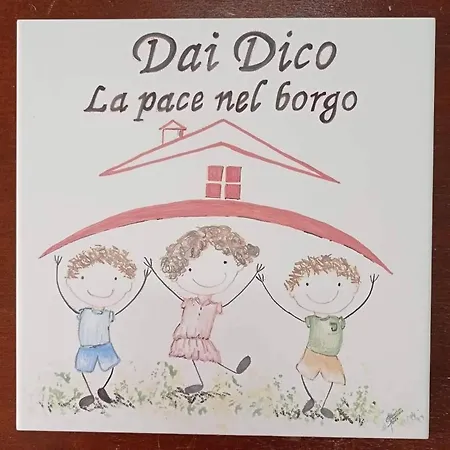 Holiday home Dai Dico La Pace Nel Borgo